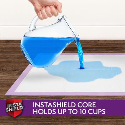 Show full view: Simple Solution 6-Layer All Day Premium Dog Pads, 23 x 24, Lavender Scent, 100 count slide 4 of 10