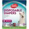 Show in main carousel: Simple Solution Disposable Female Diapers, XX-Large, 30 count + Fruitables Pumpkin SuperBlend Digestive Dog & Cat Supplement, 15-oz, case of 12 slide 2 of 9