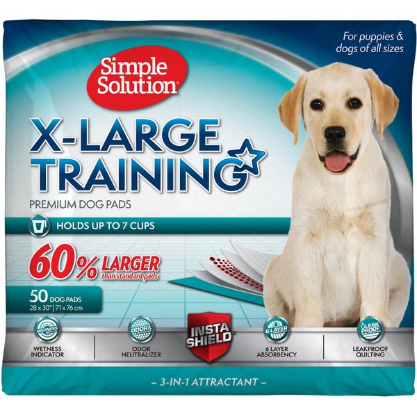 Simple Solution Extra Large Training Pads, 28" x 30"