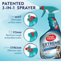 Simple Solution Extreme Spring Breeze Pet Stain & Odor Remover, 32-fl oz spray bottle slide 2 of 9