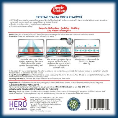 Show full view: Simple Solution Extreme Stain & Odor Remover, 1-gal bottle slide 2 of 12