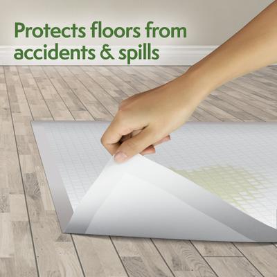 Show full view: Simple Solution FragranceSmart Odor Control All Day, Green Tea Fragrance Odor Neutralizer with Wetness Indicator Dog Pads, 100 count slide 5 of 7