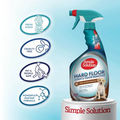 Show full view: Simple Solution Hardfloors Stain & Odor Remover, 32-fl oz bottle slide 5 of 10