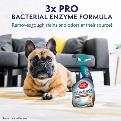 Show full view: Simple Solution Hardfloors Stain & Odor Remover, 32-fl oz bottle slide 6 of 10