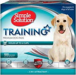 Simple Solution Original Training Pads, 23" x 24", 100 count