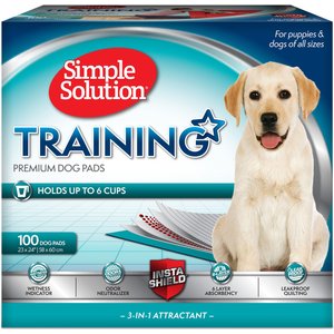 Simple Solution Original Training Pads, 23" x 24", 100 count