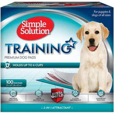 Simple Solution Simple Solution Original Training Pads, 23" x 24", 100 count