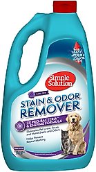 Simple Solution Pet Stain & Odor Remover with Pro-Bacteria & Enzyme Formula, 1-gallon