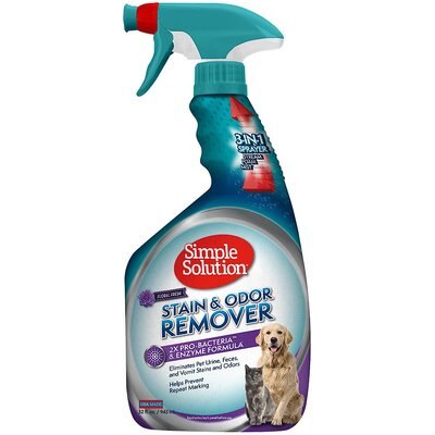 Simple Solution Simple Solution Pet Stain & Odor Remover with Pro-Bacteria & Enzyme Formula, 32-fl oz bottle