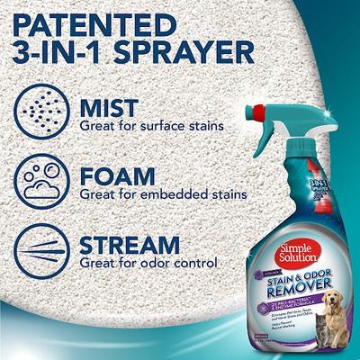 Show full view: Simple Solution Pet Stain & Odor Remover with Pro-Bacteria & Enzyme Formula, 32-fl oz bottle slide 4 of 12