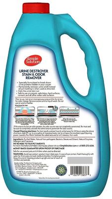 Show full view: Simple Solution Pet Urine Destroyer, 1 gal bottle slide 2 of 7