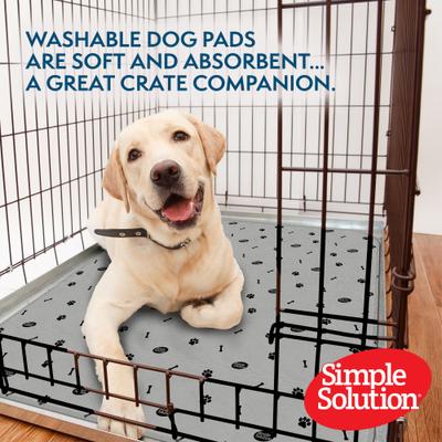 Show full view: Simple Solution Washable Dog Pee Pads, 34x36-in, 2 count slide 3 of 8