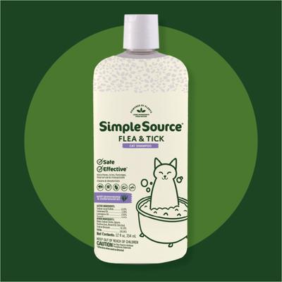 Show full view: SimpleSource Flea & Tick Cat Shampoo slide 7 of 10