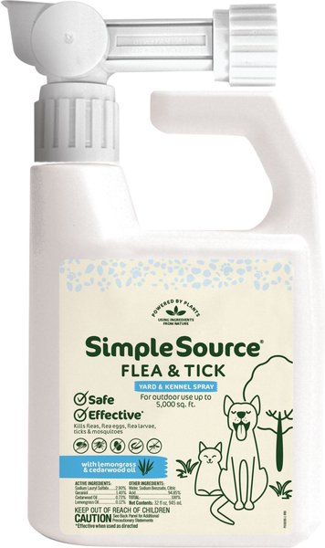 flea and tick yard spray safe for pets