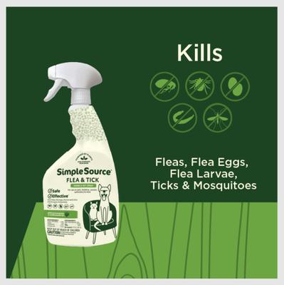 Show full view: SimpleSource Flea & Tick Home & Pet Spray slide 6 of 9