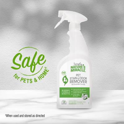 Show full view: Simply Nature's Miracle Pet Stain & Odor Remover, 16-fl oz bottle slide 6 of 7
