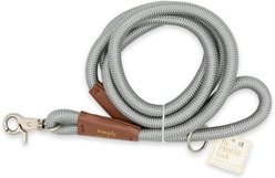Simply Southern Standard Dog Leash, 5-ft, 1/2-in, Grey