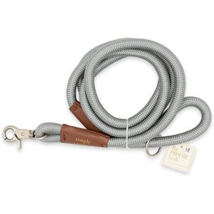 Simply Southern Standard Dog Leash, 5-ft, 1/2-in, Grey