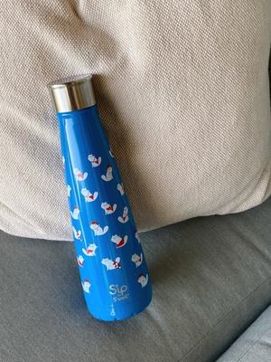 Show full view: S'ip by S'well Kitty Pool Stainless Steel Water Bottle, 15-oz slide 4 of 6