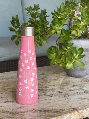Show full view: S'ip by S'well Look at Meow Stainless Steel Water Bottle, 15-oz slide 5 of 8