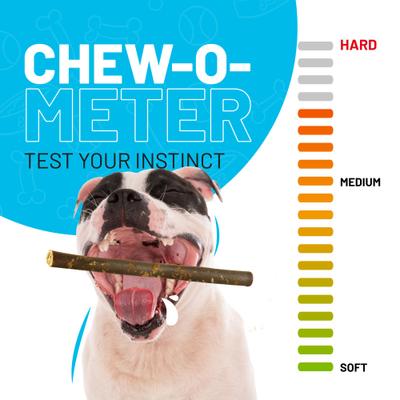 Show full view: Sitka Farms 12-inch Collagen Bully Dusted Dog Natural Chew Treats, 3 count slide 6 of 9