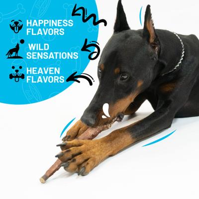 Show full view: Sitka Farms 12-inch Collagen Chicken Flavor Dog Natural Chew Treats, 3 count slide 5 of 10