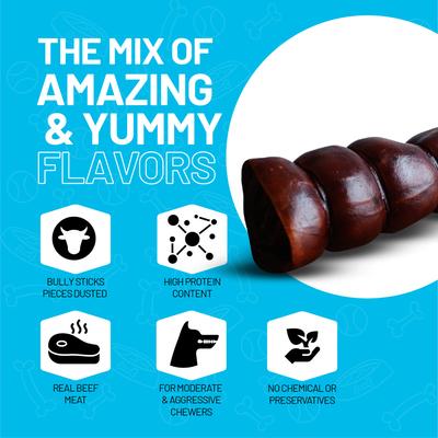 Show full view: Sitka Farms 5-6" Beef Cheek Roll Beef Flavored Hard Chew Dog Treats, 4 Count slide 9 of 10