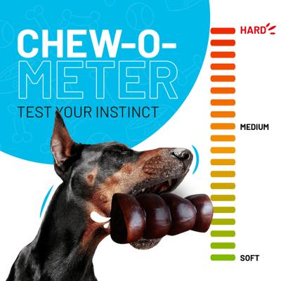 Show full view: Sitka Farms 5-6" Beef Cheek Roll Beef Flavored Hard Chew Dog Treats, 4 Count slide 6 of 10