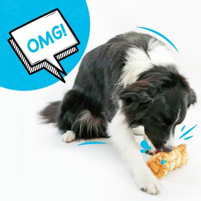 Show full view: Sitka Farms 5-6" Beef Cheek Roll Bully Dusted Hard Chew Dog Treats, 4 Count slide 4 of 9