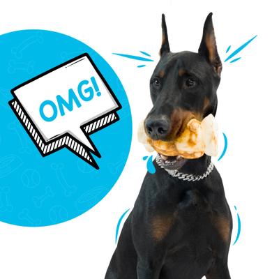 Show full view: Sitka Farms 5-6-in Cheek Roll Chicken Wrapped Dog Natural Chew Treat, 4 count slide 5 of 10