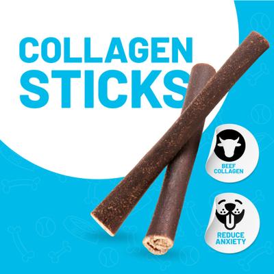 Show full view: Sitka Farms 6-inch Collagen Dog Natural Chew Treats, 6 count slide 3 of 9