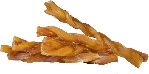Show full view: Sitka Farms All-Natural Beef Tendon Braids Hard Chew Dog Treats, 5 Count slide 5 of 8