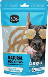 Sitka Farms All-Natural Beef Tendon Rings Hard Chew Dog Treats, 5 Count slide 1 of 7