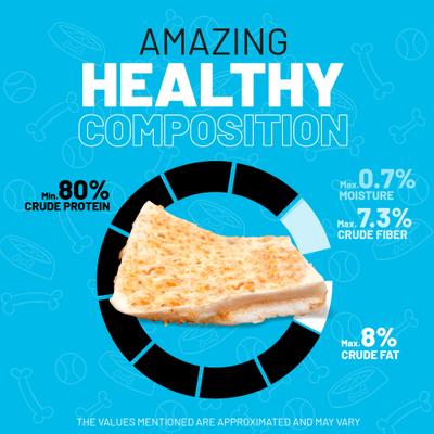 Show full view: Sitka Farms Beef Collagen Chips Hard Chew Dog Treats, 12 Count slide 5 of 6