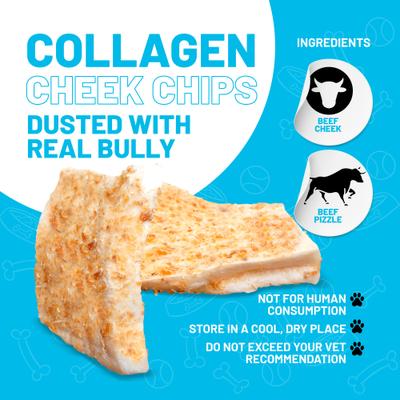 Show full view: Sitka Farms Beef Collagen Chips Hard Chew Dog Treats, 12 Count slide 3 of 6