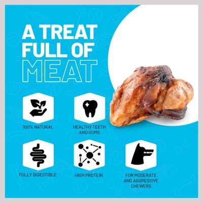 Show full view: Sitka Farms Beef Knee Caps Dog Bones, Large, 12 count slide 4 of 10