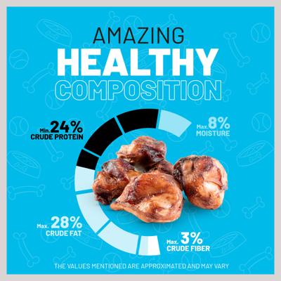 Show full view: Sitka Farms Beef Knee Caps Dog Bones, Large, 12 count slide 8 of 10