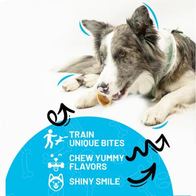 Show full view: Sitka Farms Natural Dog Chews Variety Pack Hard Chew Dog Treats, 6-oz bag slide 3 of 9