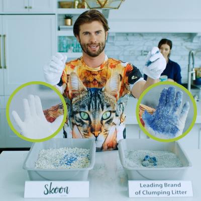 Show full view: Skoon All Natural Lavender Scented Non-Clumping Cat Litter, 8-lb bag slide 7 of 7