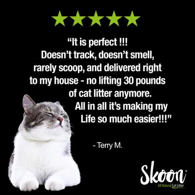 Show full view: Skoon Unscented Non-Clumping Cat Litter, 8-lb bag slide 6 of 9
