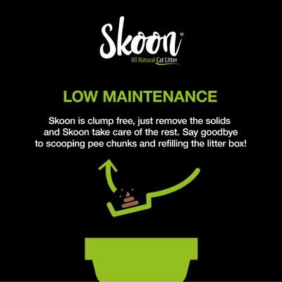 Show full view: Skoon Unscented Non-Clumping Cat Litter, 8-lb bag slide 8 of 9