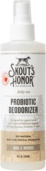 Skout's Honor Dog of the Woods Probiotic Dog Deodorizer, 8-fl oz bottle