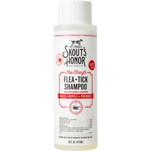 Skout's Honor Flea & Tick Dog Shampoo, 16-fl oz bottle