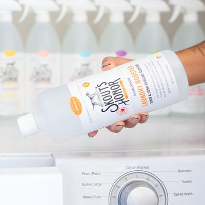 Show full view: Skout's Honor Laundry Booster Stain & Odor Removal Additive + Frisco Washable Female Diaper, Flamingo, X-Large, 3pk slide 5 of 9