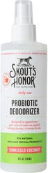 Skout's Honor Natural Sunkissed Coconut Scent Probiotic Dog & Cat Deodorizer Spray, 8-fl oz bottle