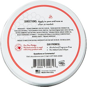 Skout's Honor Prebiotic Dog & Cat Balm, 2-fl oz jar