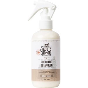 Skout's Honor Probiotic Dog of the Woods Dog Detangler, 8-fl oz spray