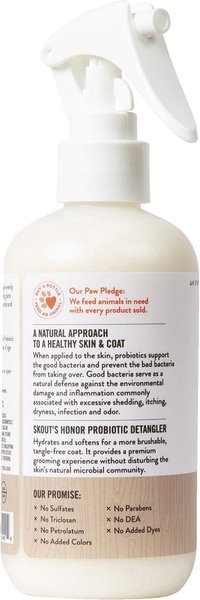 Show full view: Skout's Honor Probiotic Dog of the Woods Dog Detangler, 8-fl oz spray slide 3 of 8