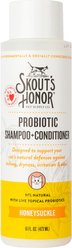 Skout's Honor Probiotic Honeysuckle Cat Shampoo & Conditioner, 16-fl oz bottle