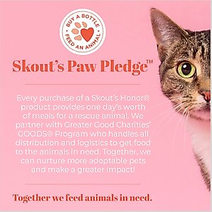Skout's Honor Probiotic Honeysuckle Cat Shampoo & Conditioner, 16-fl oz bottle